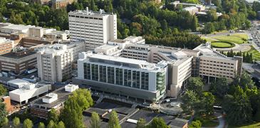 UW Medical Center Montlake aerial